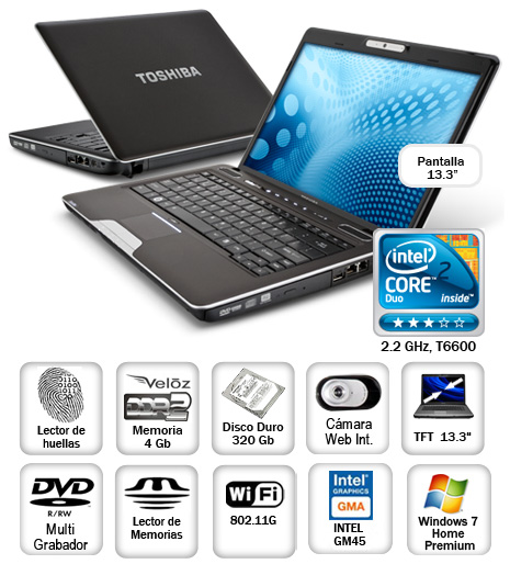 Toshiba Portatil Notebook