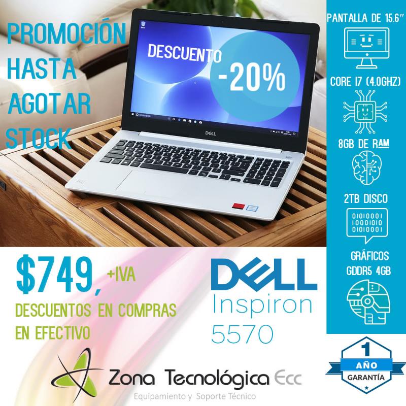 Dell Inspiron 5570 I7 4 GHz 8 Gb Ram 2 TB disco Ofertas