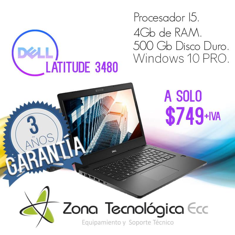 Dell Latitude 3480 4Gb 500 GB windows 10 ofertas actuales
