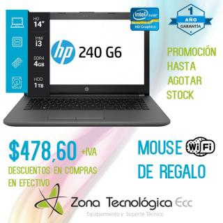 HP 240 G6 HD 14 I3 1 TB Laptop oferta