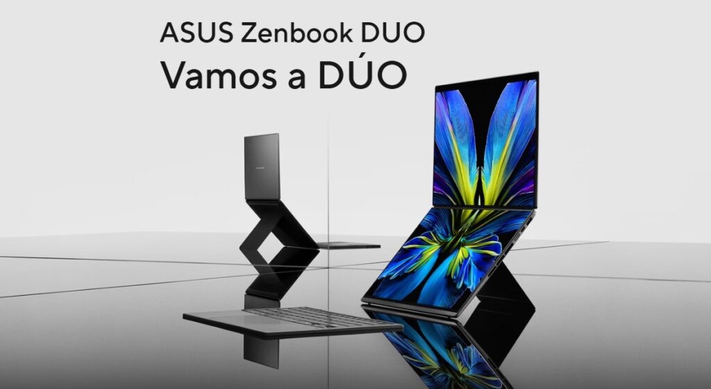ASUS Zenbook DUO Portátil de doble pantalla Nootebook Quito