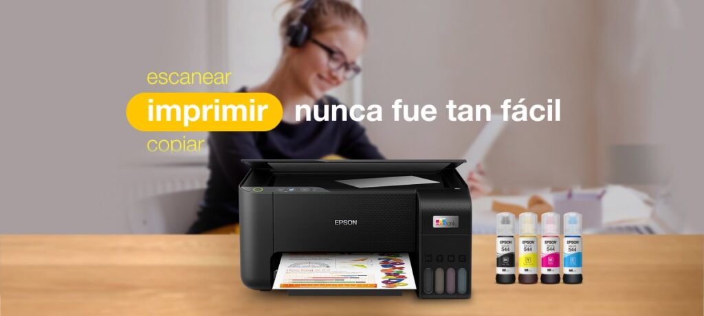 Impresoras Epson Imprimir escanear copiar Eco Tank Ecuador Sudamerica