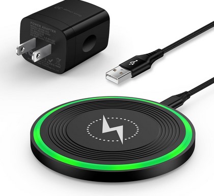 Cargador Inalambrico Wireless Charger Celulares Smartphone Handy Zonaecc