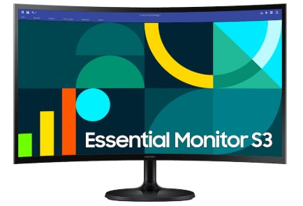 Samsung Monitor Essential S3 S36GD Pantalla Curva